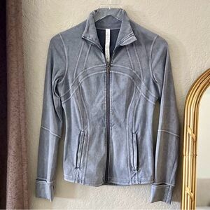 Lululemon Define Jacket Garment Dye Washed Luna size 6